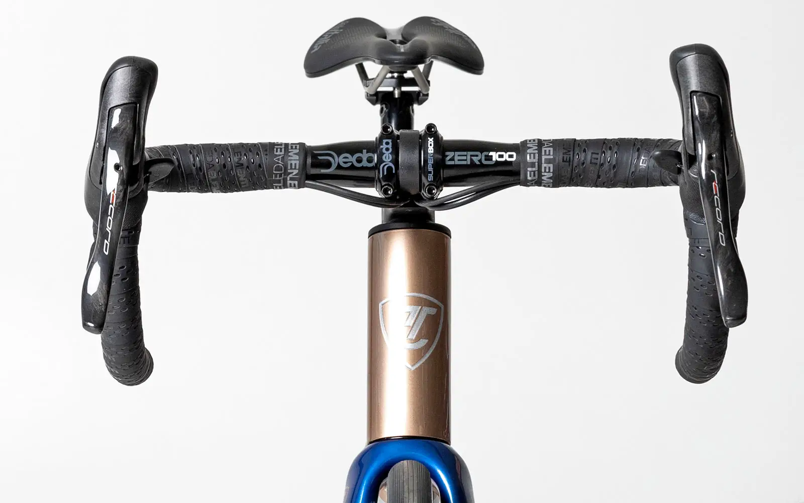 Titici Progetto Sessanta Strada modern steel road bike, handmade-in-Italy, integrated front end