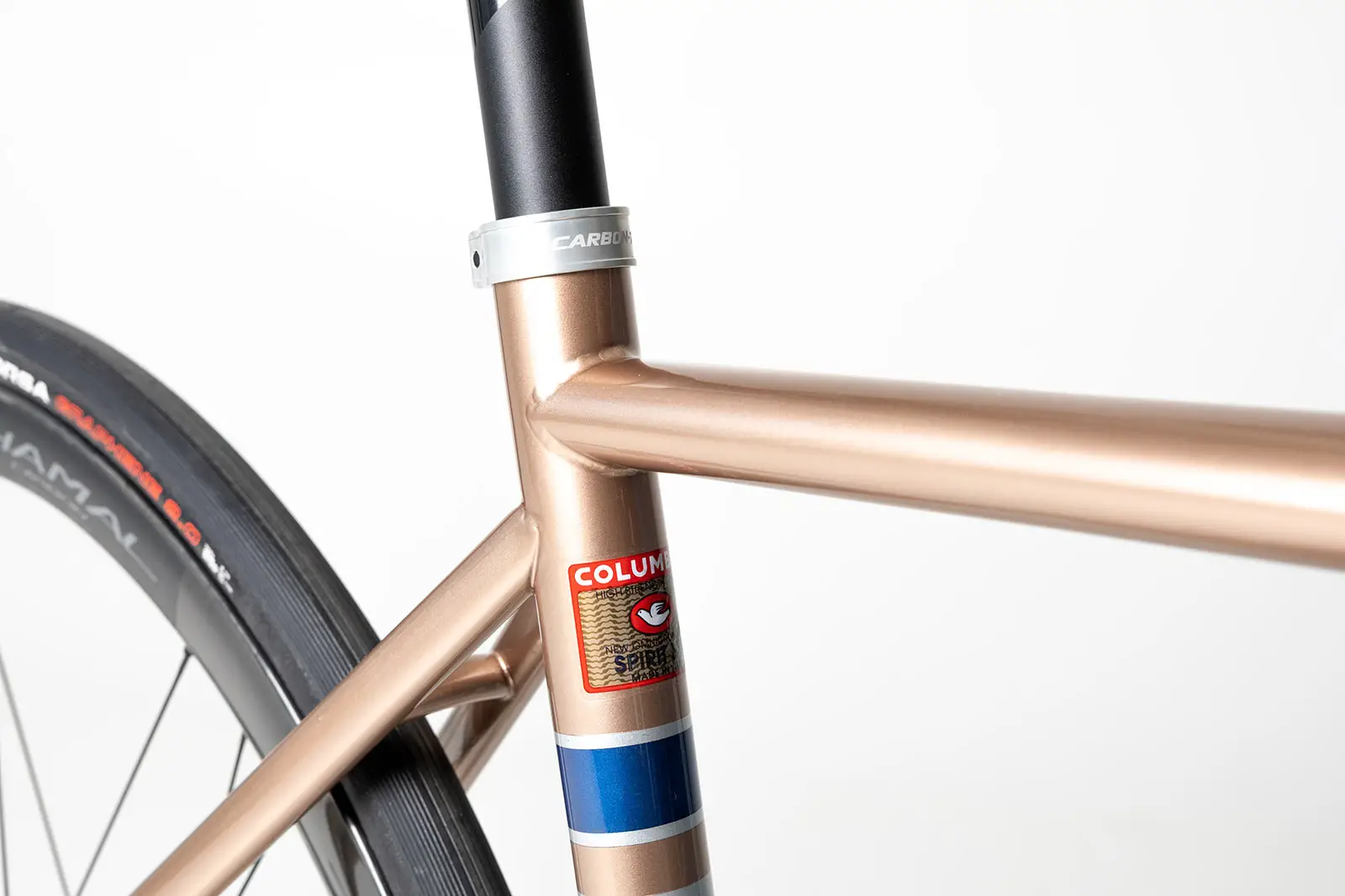 Titici Progetto Sessanta Strada modern steel road bike, handmade-in-Italy, Columbus Spirit tubing