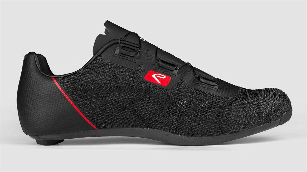 Ekoï C-4 carbon road bike shoes, affordable Ekoi full-carbon sole woven mesh vented cycling shoe, inside