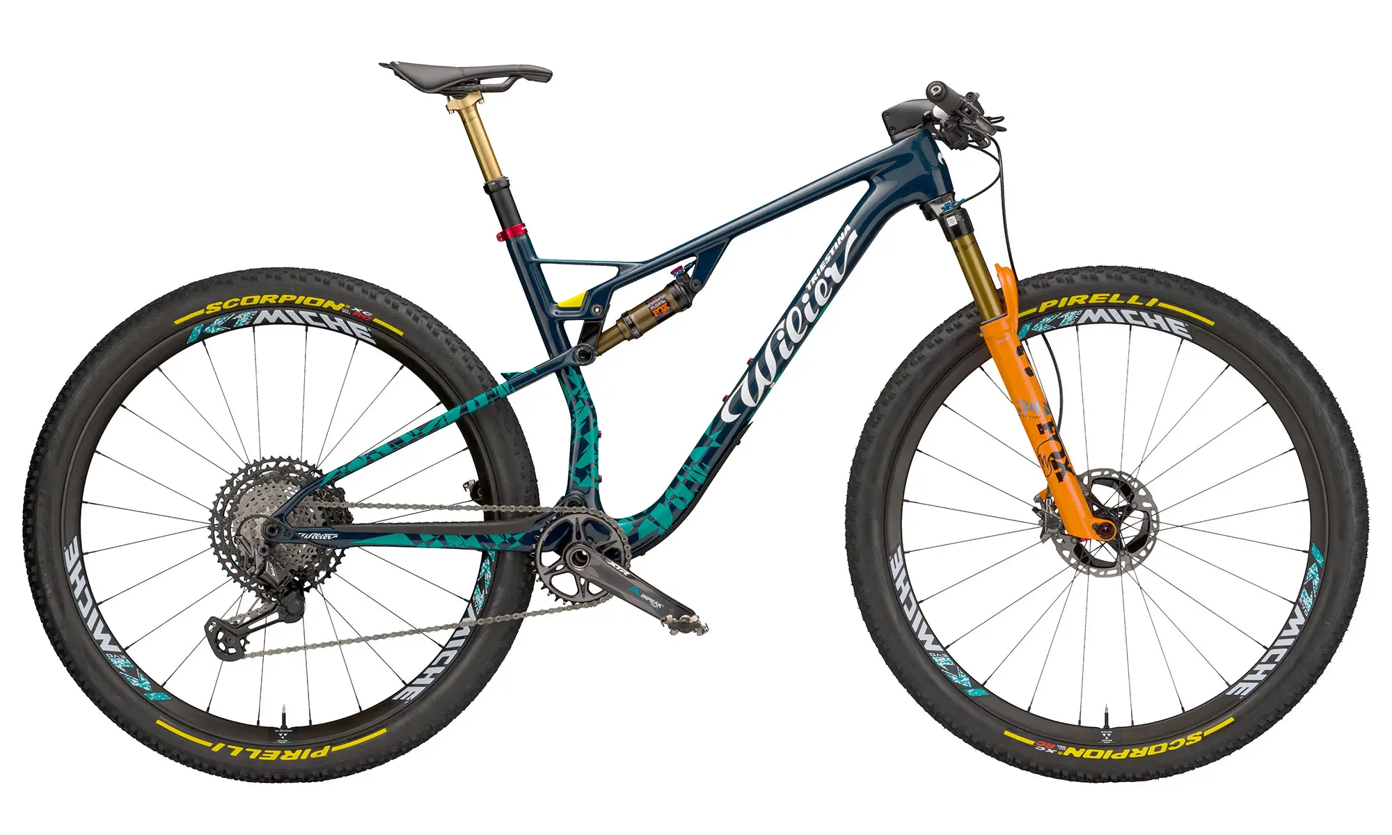 2023 Wilier Urta Max SLR lightweight 120mm carbon XC race mountain bike