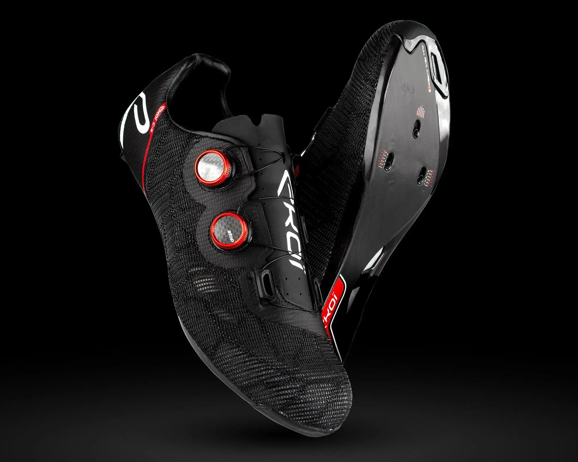 Ekoï C-4 Woven Mesh Road Shoes Stiffen Up Value with First Full Carbon Construction