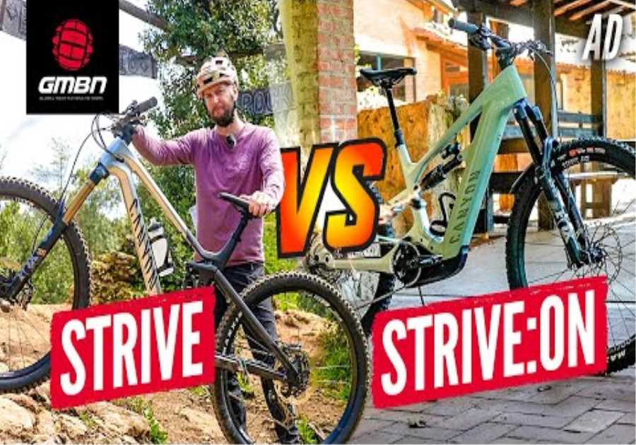 Enduro Bike Vs E-Enduro Bike | The All New Canyon Strive:ON What's The Difference?