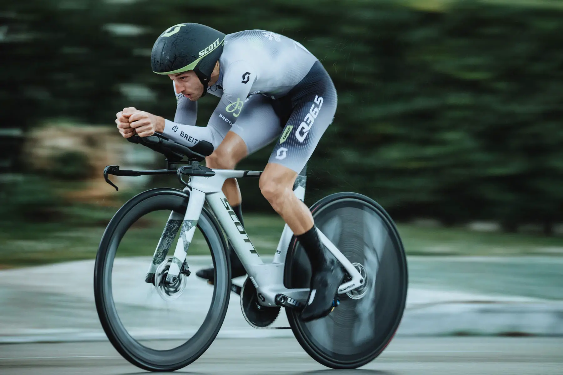 2023 Scott Plasma RC TT, 7th generation carbon aerodynamic time-trial bike road race bike, Q36.5 racing