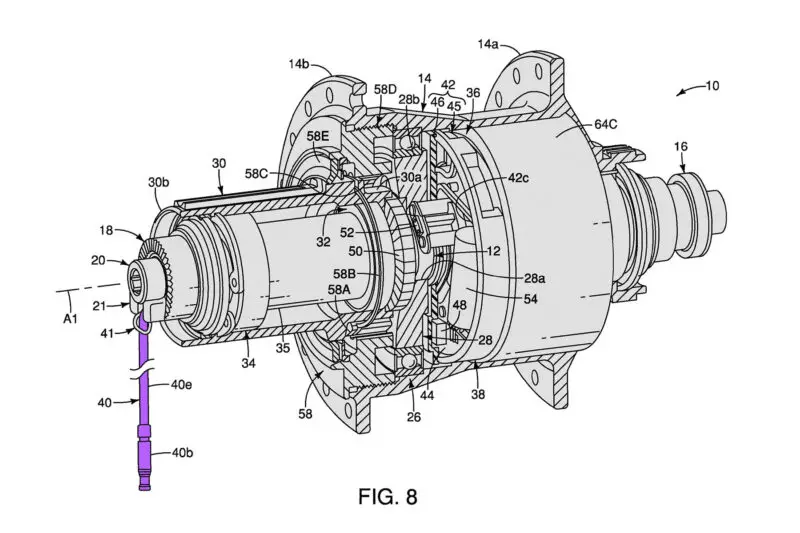 Patent Patrol: Shimano Patent is a New standard Bracket Apparatus for Derailleur Mounting, Fig 8