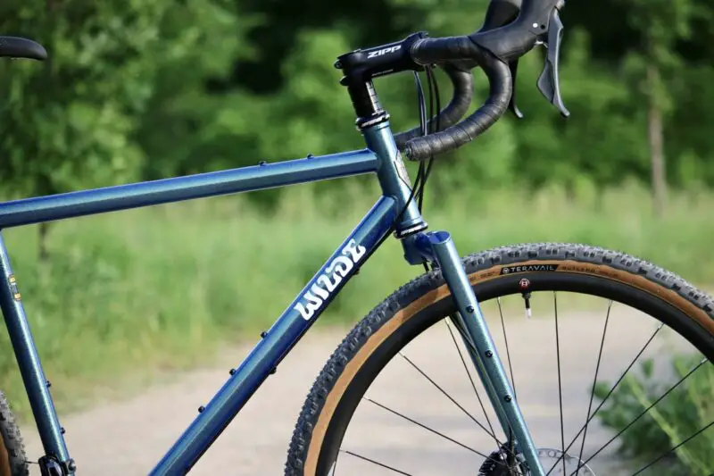 Wilde Bikes Rambler front only side view