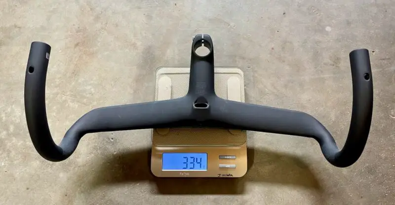 One piece Roval Rapide Road Cockpit weight