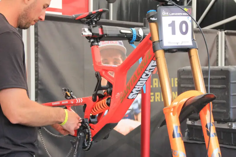 New Tech Round Up from UCI Lenzerheide World Cup DH Pits