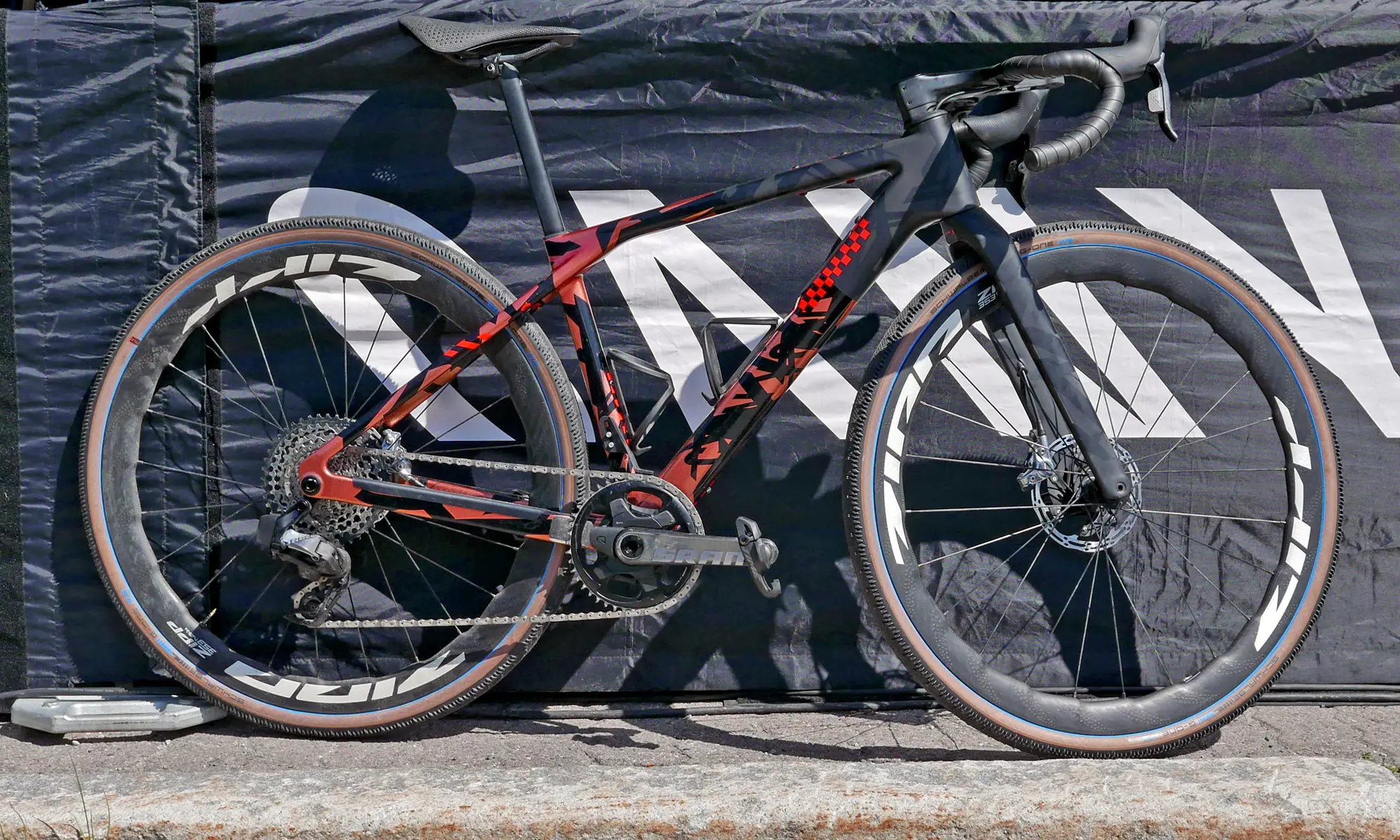 Canyon CFR prototype gravel race bike at FNLD GRVL, complete