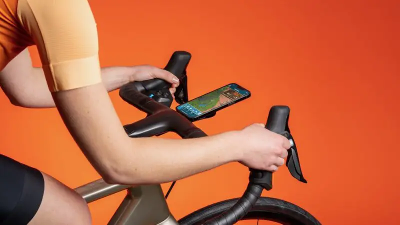 Zwift Play controllers side