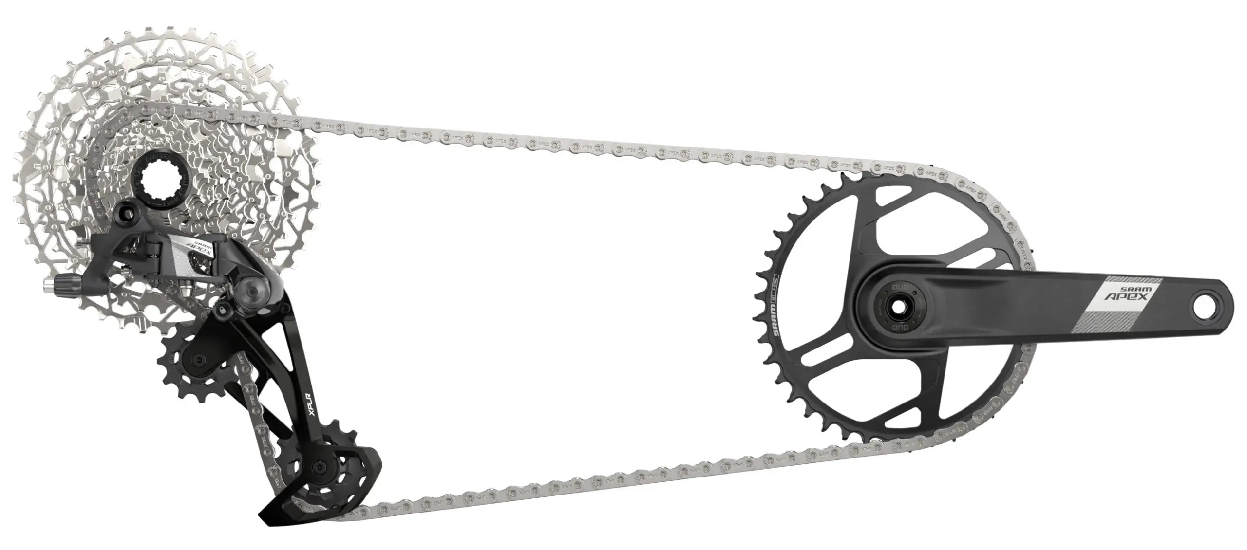 sram apex XPLR mechanical 12-speed road and gravel bike group