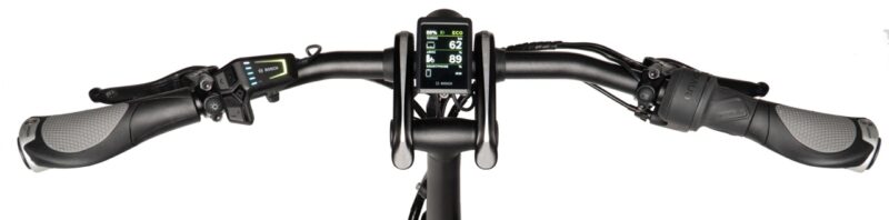 Tern HSD Cargo bike DarkSage Cockpit