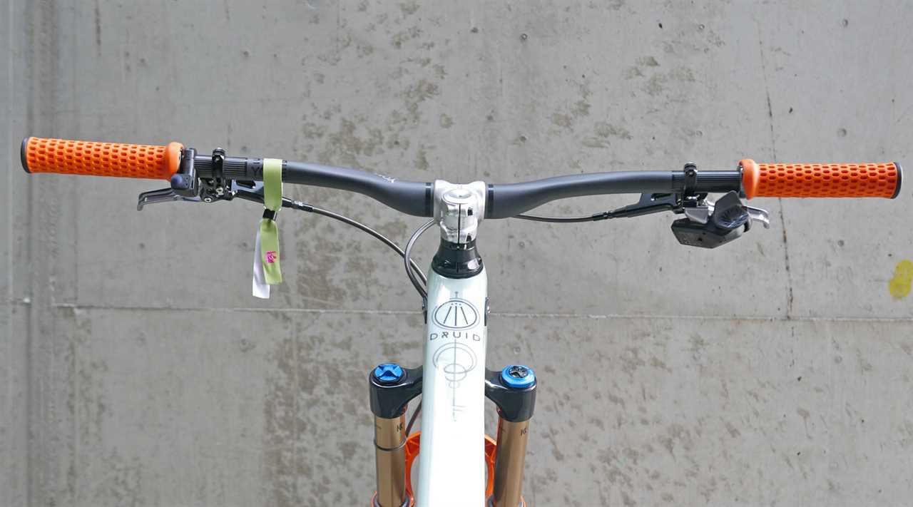 BikeYoke Prototype 35mm comfort mountain bike handlebars, too!