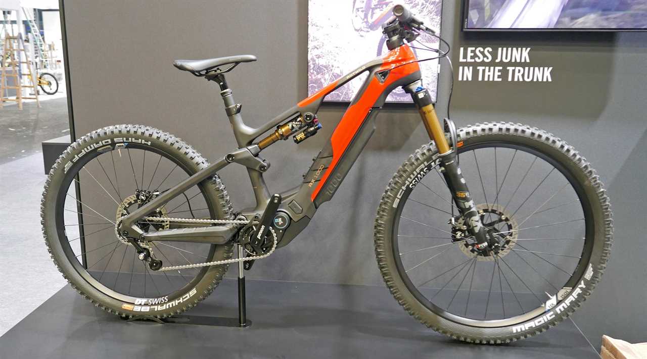 Eurobike 2023, the largest cycling industry trade show, Rotwild RX100 Pinion-powered eMTB