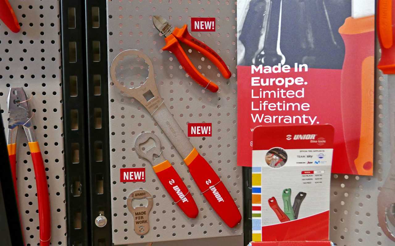Eurobike 2023, the largest cycling industry trade show, new Unior tools