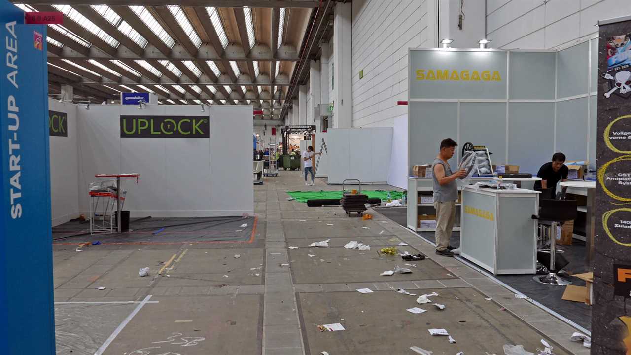 Eurobike 2023: What's new in bike tech at the cycling industry's biggest trade show? Start-up Area still under construction