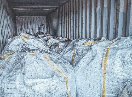 Schwalbe Recycling System rCB in transit