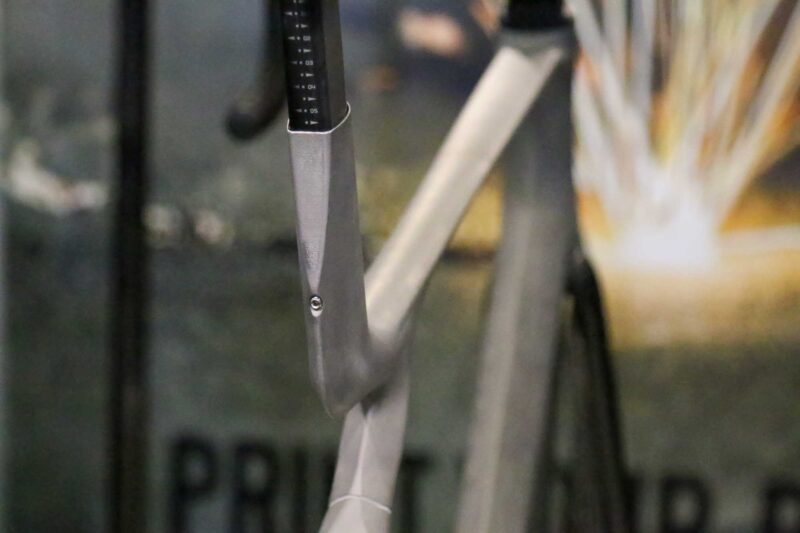 Pilot Seiren 3d printed titanium bike seat tube