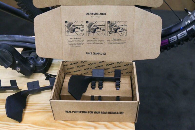 Branchy Derailleur Guard in box