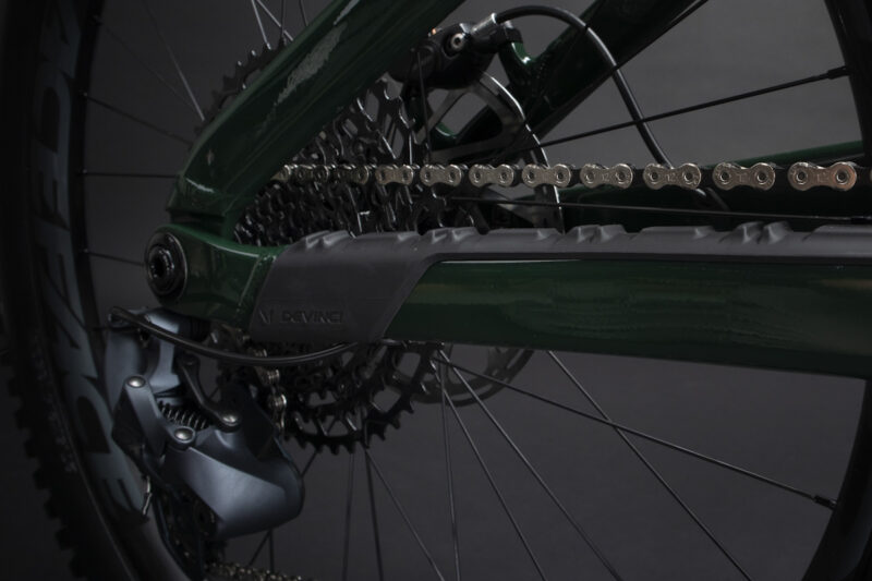 Devinci e-Troy ebike chain stay