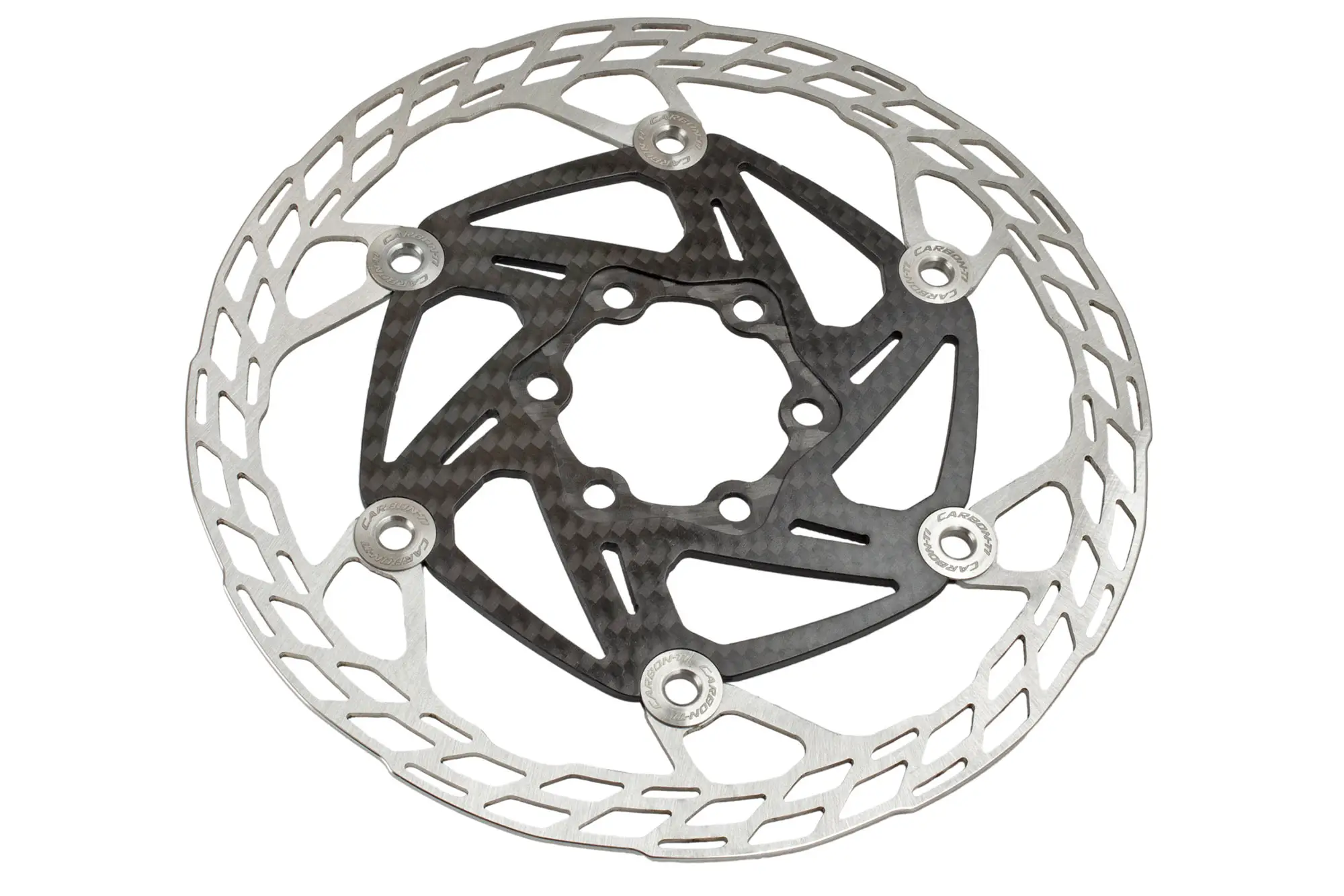 Carbon-Ti X-Rotor SteelCarbon 3 Ultralight Disc Brake Rotors Become Real for 6-bolt & Centerlock
