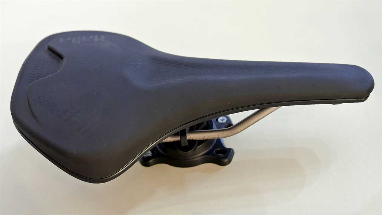 Selle Italia Model Y eco-friendly Greentech off-road saddle, top
