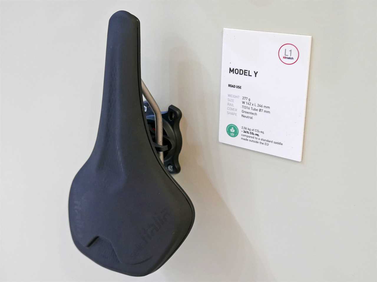 Selle Italia Model Y eco-friendly Greentech off-road saddle, details