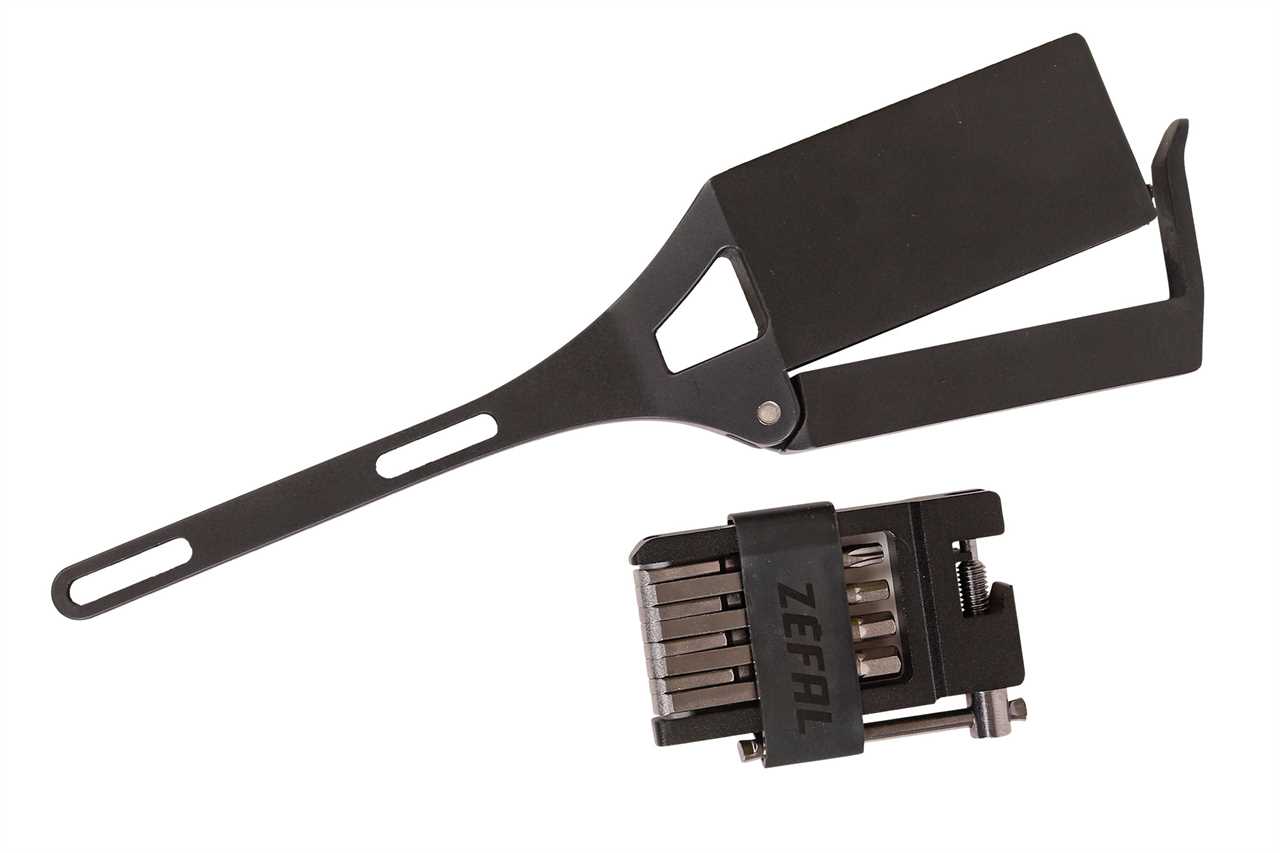 Zéfal AFA 8 Plus multi-tool fits inside a mini glove box mount under any bottle cage, bracket