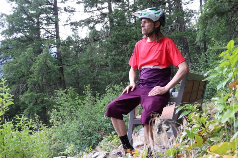 Endura Singletrack Core Tee II in forest