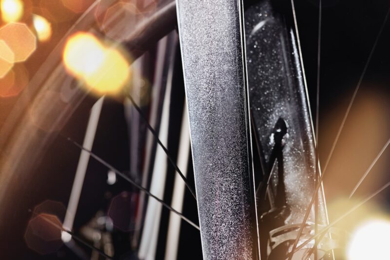 Trek Project one ICON TDF-Madone-Diamond-Flake-Fork-Close-Up