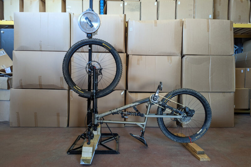 rimpact tuned mass damper testing in jig