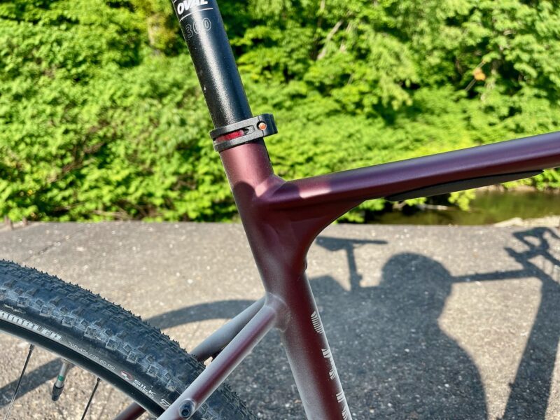 Review Fuji Jari 1.3 seat tube seat stay