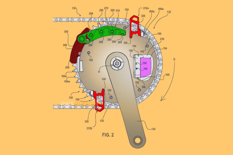 sram chainring coupled front derailleur shift