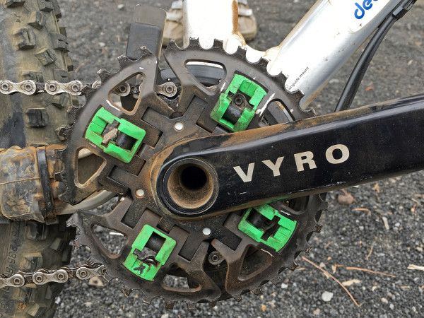 vyro amen1 2x drivetrain crankset shift mechanism