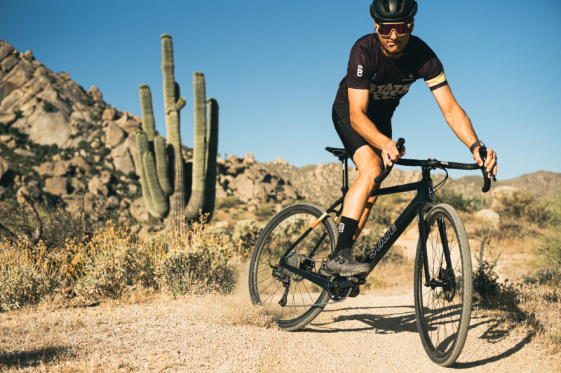 SBC Carbon All-Road skidding