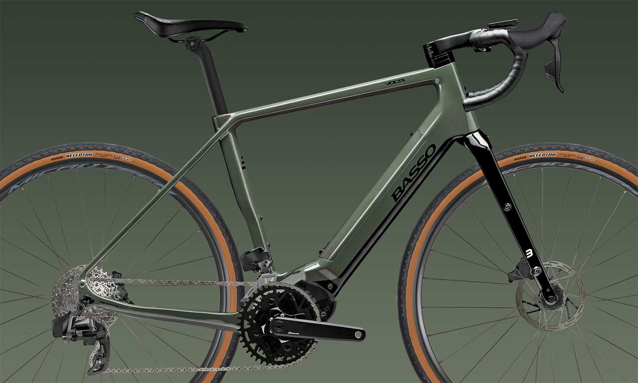 Basso Volta carbon gravel ebike, frame detail