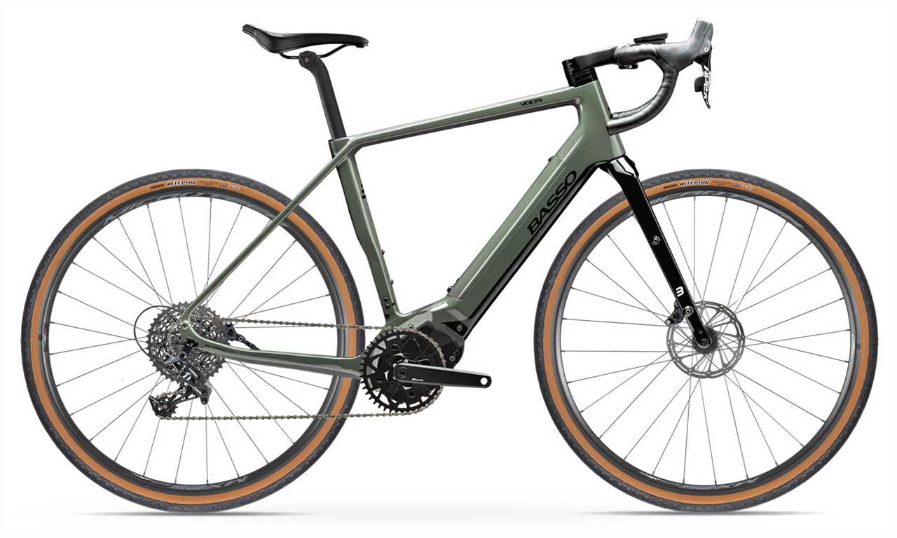 Basso Volta carbon gravel ebike, SRAM Apex 1 gravel