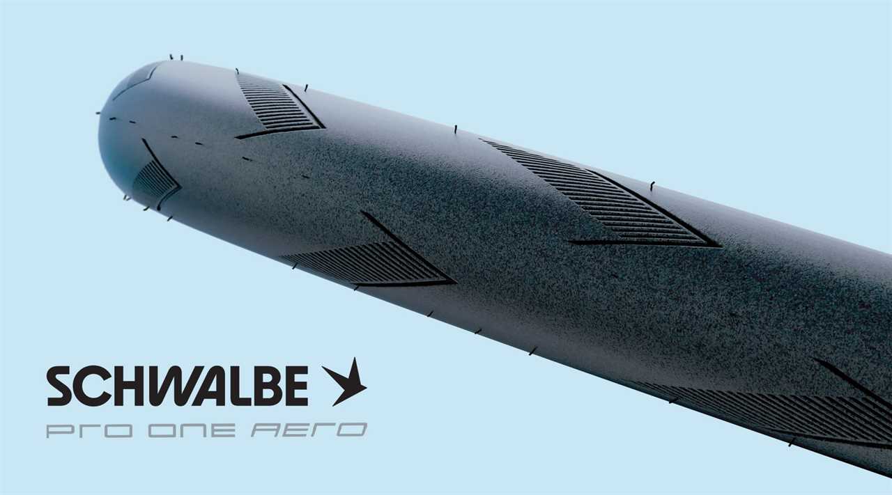 Schwalbe Pro One Aero front-specific & rear-specific aerodynamic racing TT road bike tires