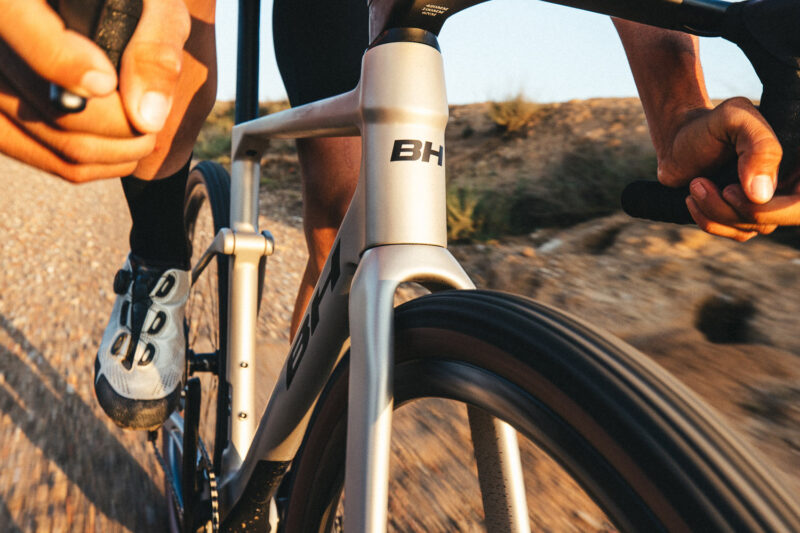BH GravelX v2 lightweight full-suspension gravel race bike, integrated