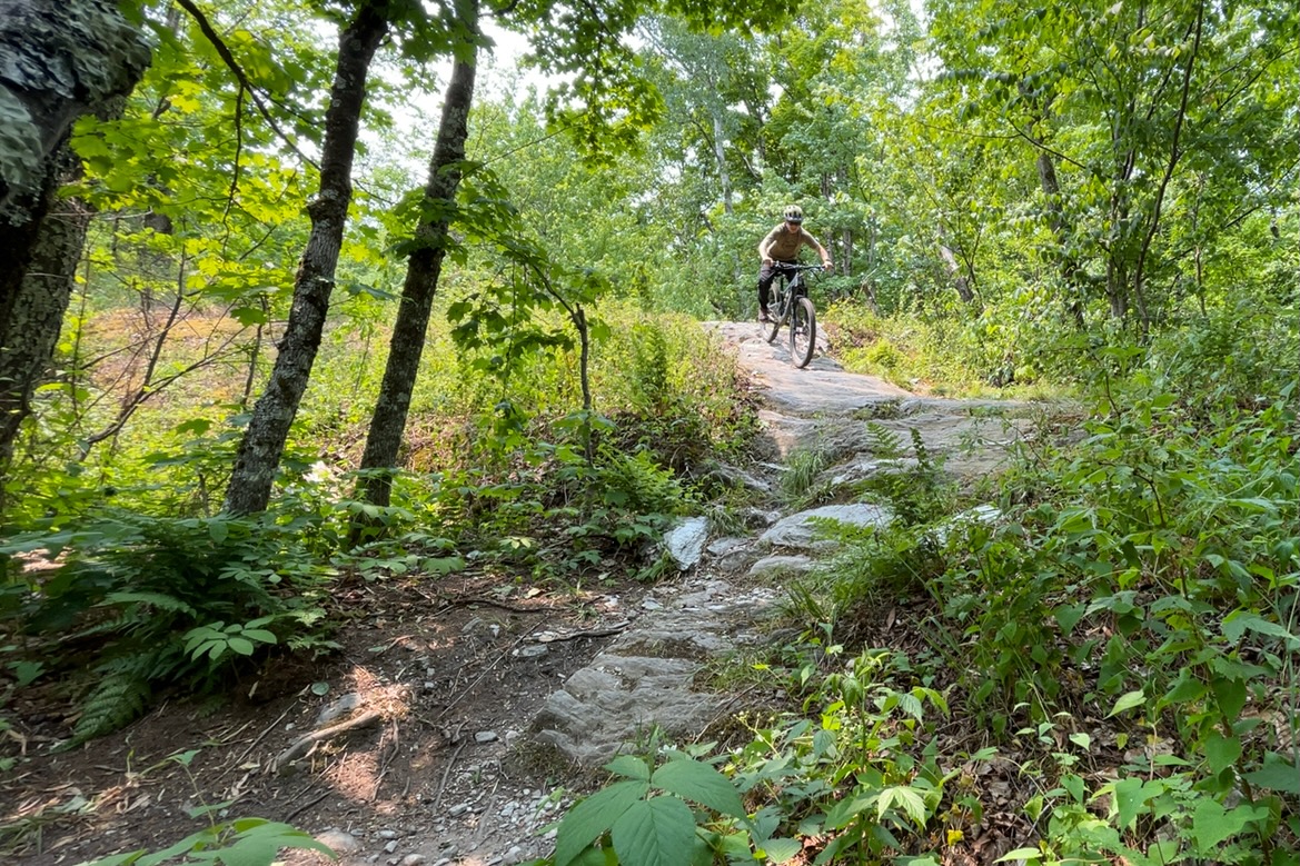 Fox Transfer Factory dropper post testing shot