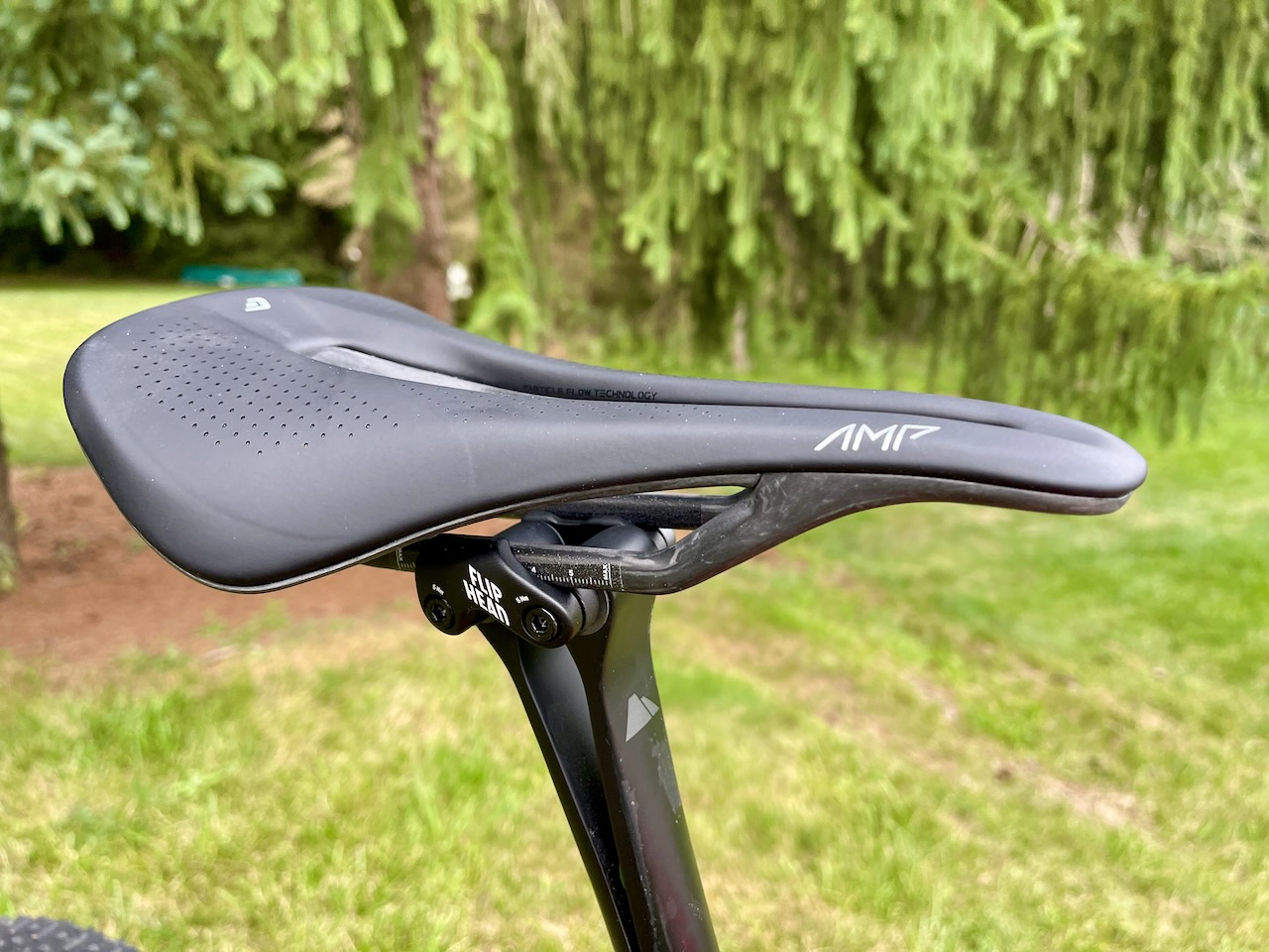 CADEX Amp saddle review mounted on Canyon