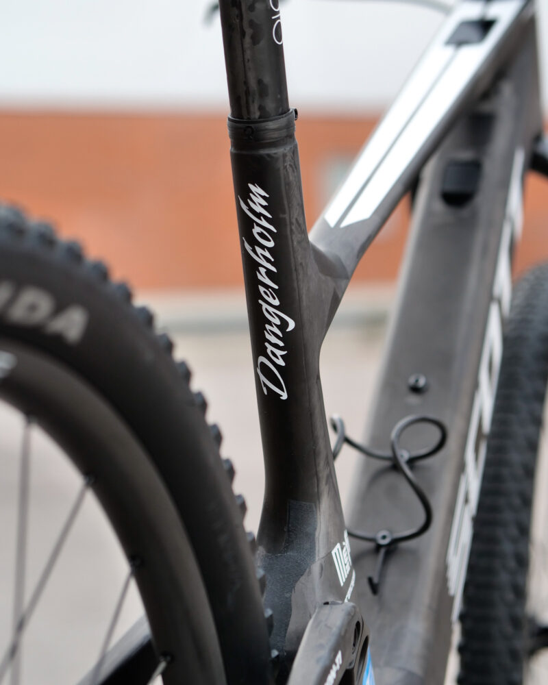 DANGERHOLM dangerholm worlds lightest emtb scott lumen eride xc DECALS SEAT TUBE