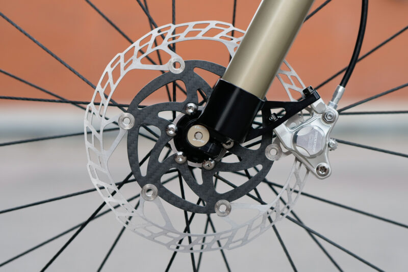DANGERHOLM WORLDS LIGHTEST EMTB SCOTT LUMEN ERIDE BUILD XC CARBON TI DISC BRAKE ROTOR