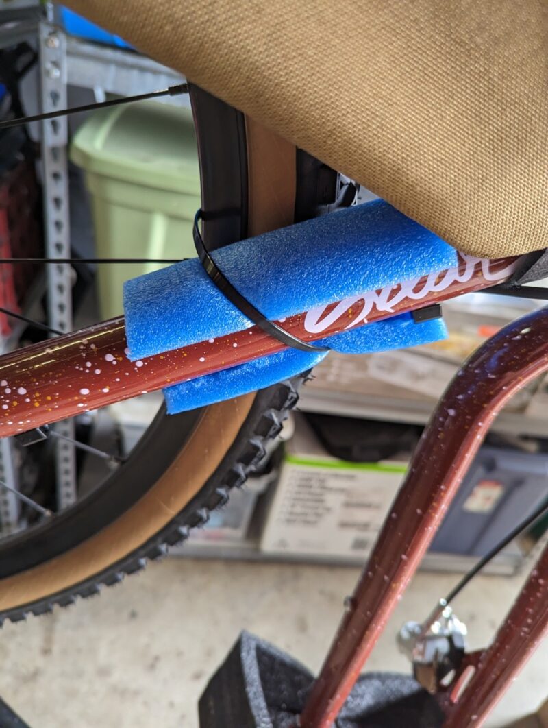 Sklar Super Something x Radavist x TPC down tube packaging