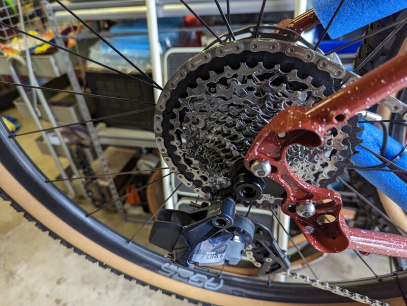 Sklar Super Something x Radavist x TPC rear cassette and der