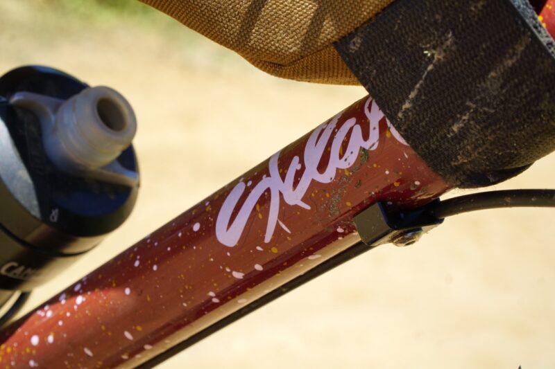 Sklar Super Something x Radavist x TPC down tube logo