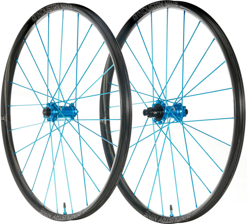 industry nine hydra ultralite ul300 xc wheelset carbon rims 24 spokes