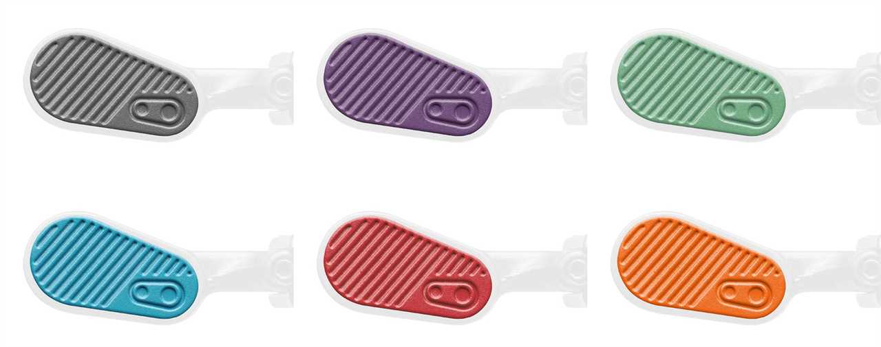 replacement thumb pads for crank brothers highline dropper post remote with six colors