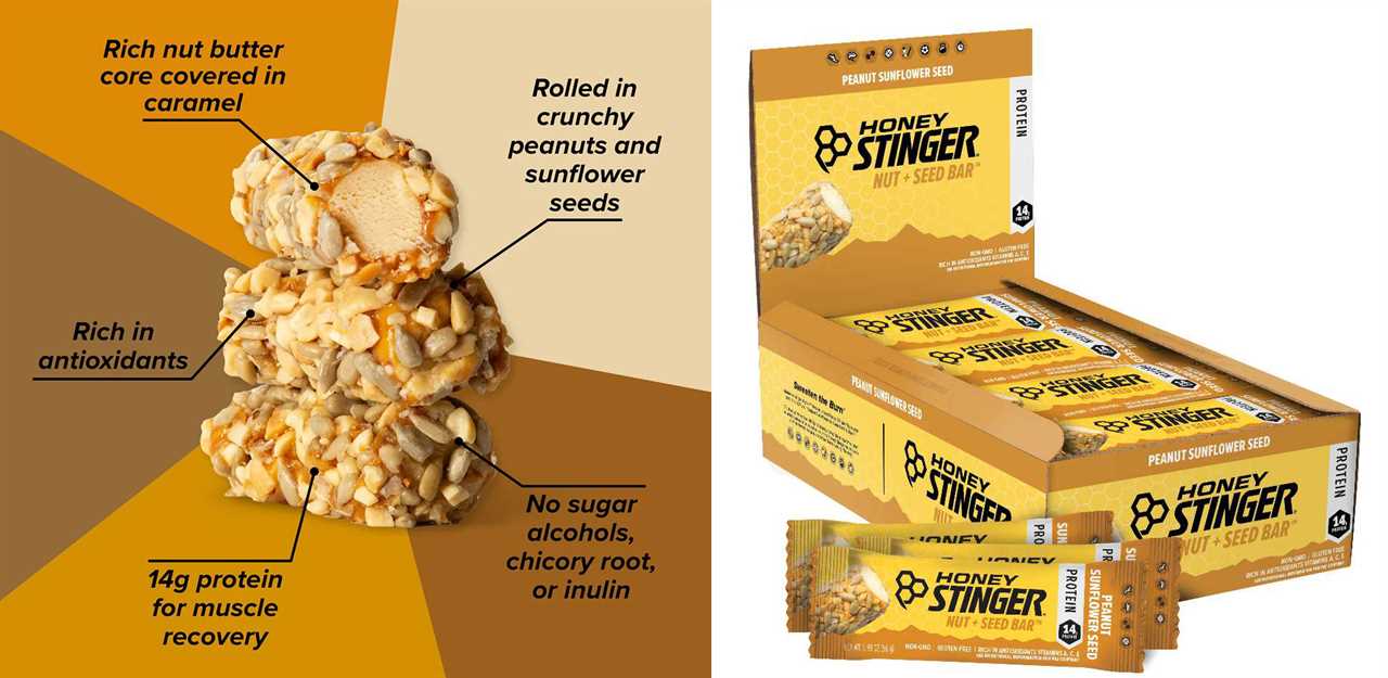 honey stinger nut and seed bars