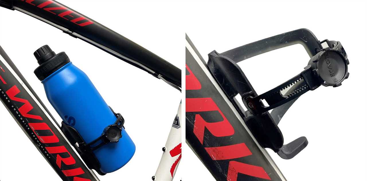 bikase sidewinder ABC adjustable size bicycle bottle cage