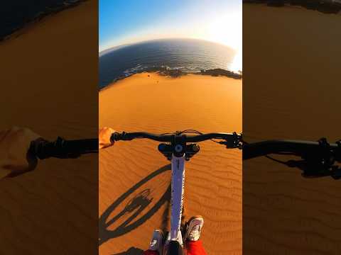 Riding Huge Dunes! with Bicycle 🚴🏼 🔥⚔️